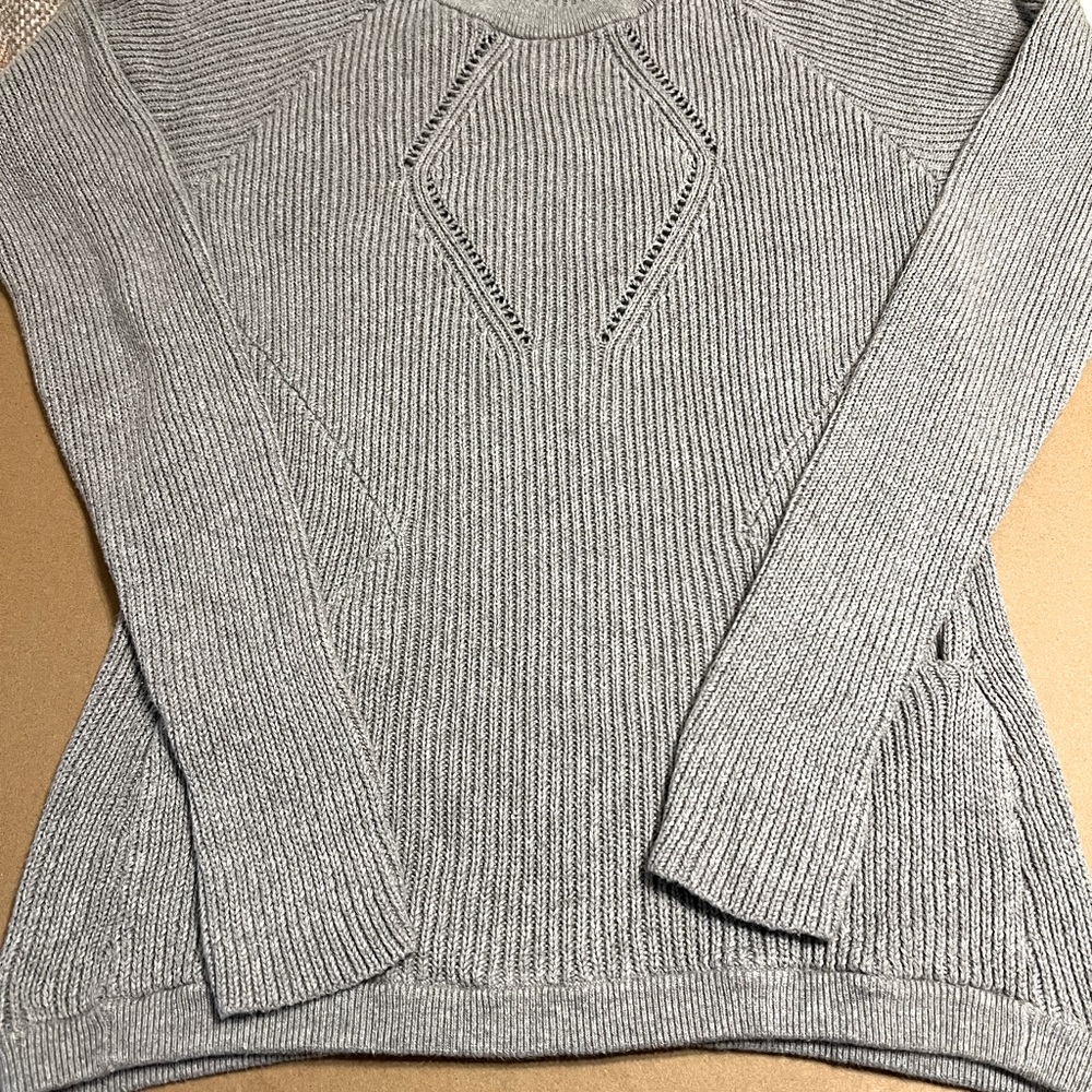 Lululemon “THE SWEATER THE BETTER” Knit sweater with thumb holes